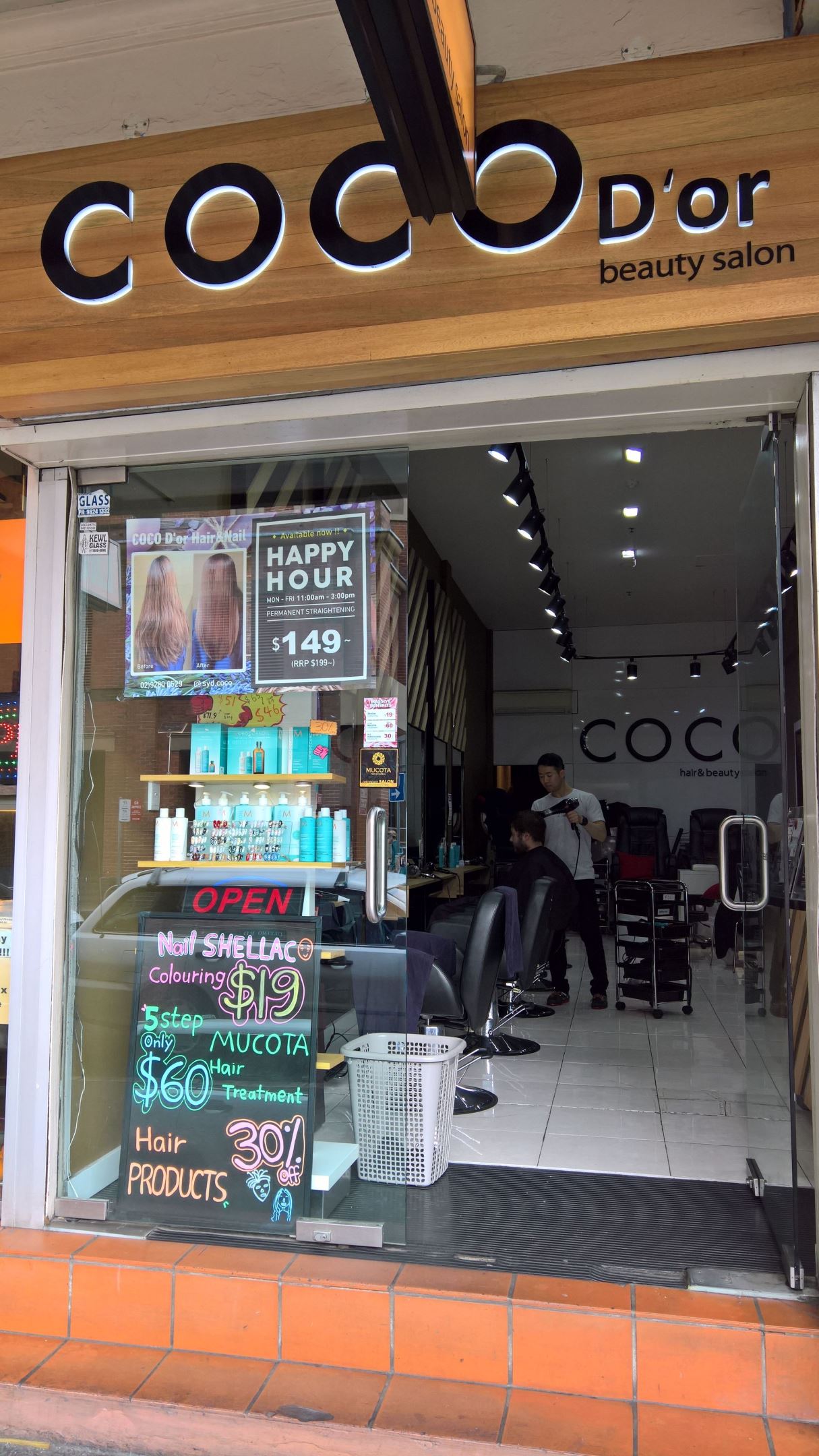 coco hair salon sydney